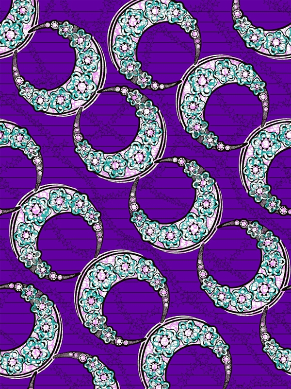 Angle Wax Print