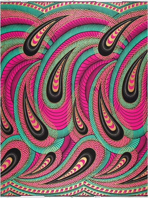 Geometric Angle Wax — fabrics by Luméa