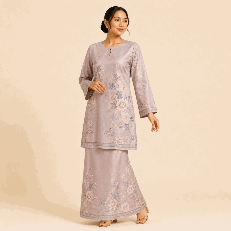 Modest Tunic & Skirt Set — bajukurung by Luméa