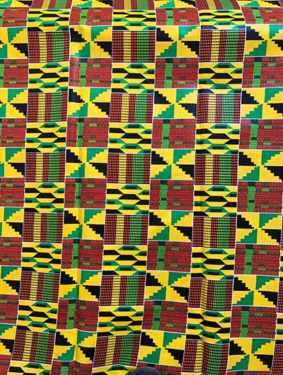 Gold Kente — fabrics by Luméa