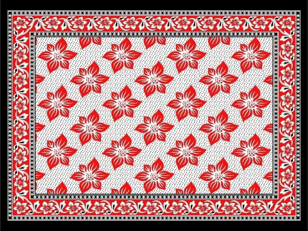 Rose Khanga — fabrics by Luméa